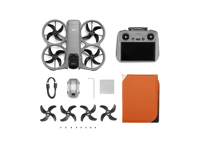 Dron - DJI Avata 360 (DJI RC 2), 64 megapixel, 23 min Autonomía, Visión 360°, Vídeo HDR en 8K/60 fps, Detección de Obstáculos Omnidireccional,