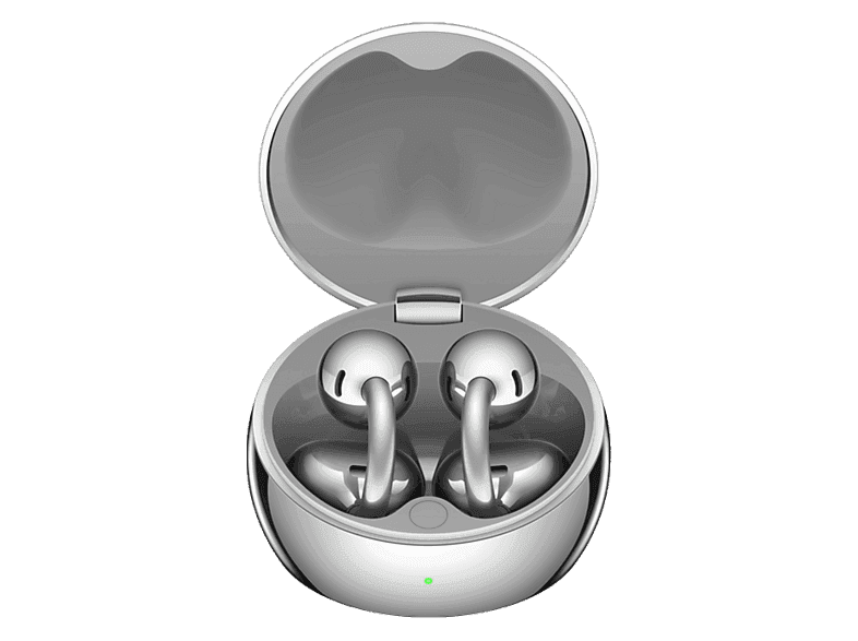 Auriculares conducción de aire - Huawei FreeClip 2 S, 38h Autonomía, Bluetooth, Waterproof, 4 Micrófonos, Space Silver