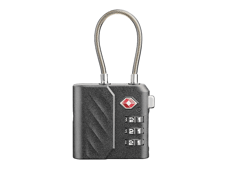 Candado - CellularLine Tracy Lock, Con localizador integrado, Para iOS, Bluetooth, Negro