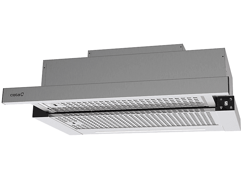 REACONDICIONADO Seminuevo Muy bueno Campana telescópica - Cata TFH 6630 X NEW, 6 Velocidades, 575 m³/h, 60 cm, Inox