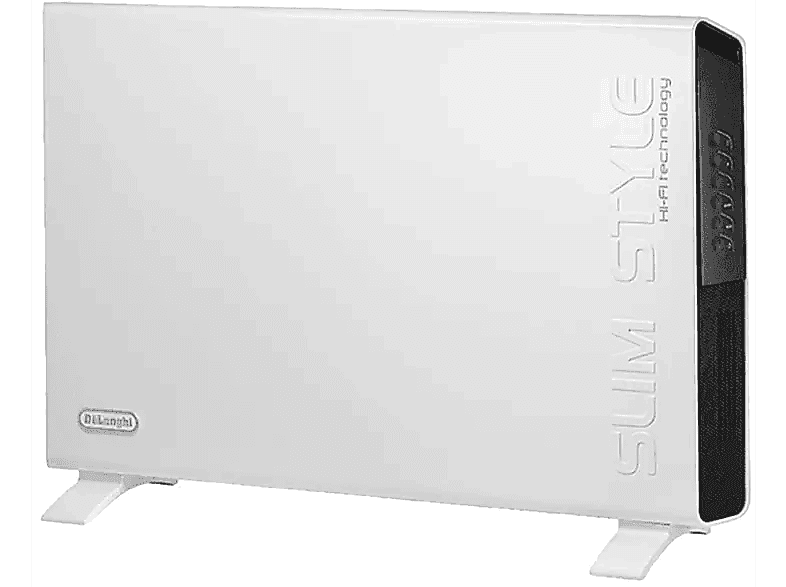 Convector - DeLonghi HCXC9120E Potencia 2000W, 3 Niveles de potencia, Termostato ajustable, Función ECO, Blanco