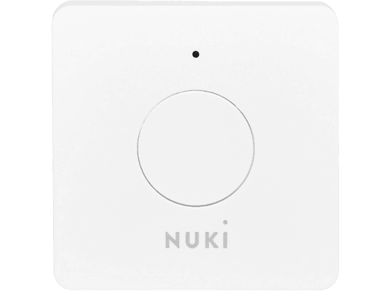 Cerradura electrónica - Nuki Opener White, Abrepuertas, Bluetooth, Controla el interfono, Blanco