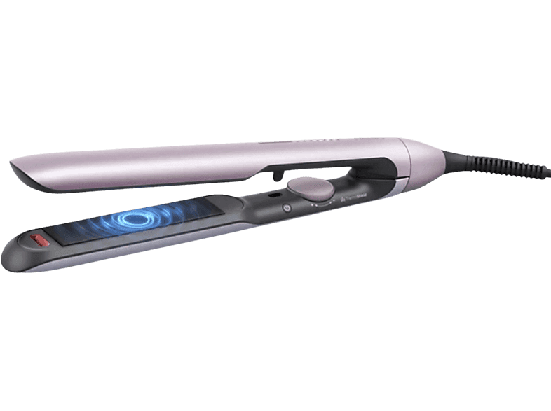 Plancha de pelo - Philips BHS530/00, 12 Ajustes calor, 120°C 230°C, Tecnología ThermoShield