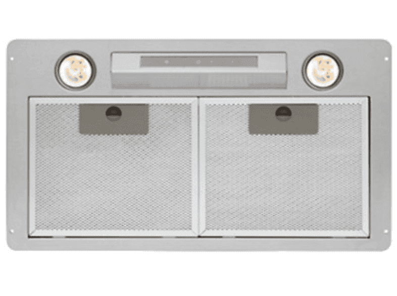 Campana grupo filtrante - Cata GL 45 X, 3 Velocidades, 820 m3/h, Turbo, 49.2 cm, Plata