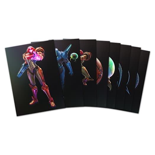 Set de pegatinas holográficas de Metroid Prime 4: Beyond