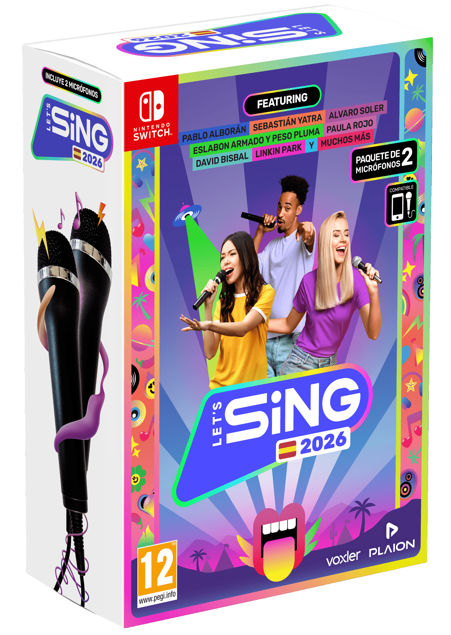 Lets Sing 2026 + 2 Micros