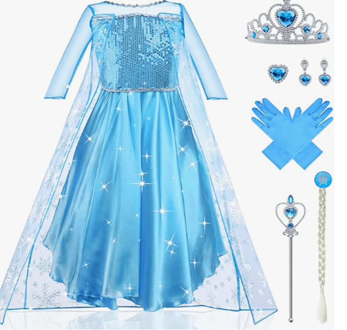 Disfraz Princesa Elsa Nieve