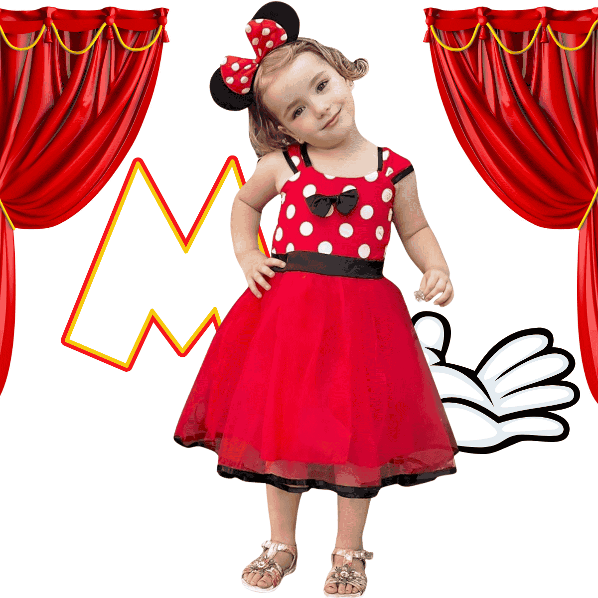 Disfraz infantil Minnie