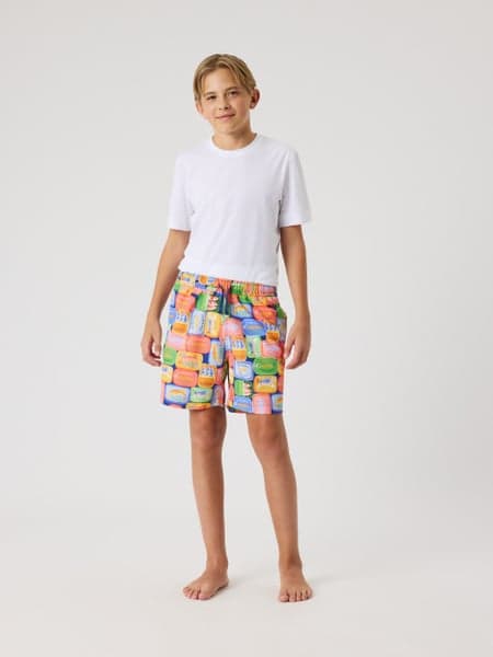 BJÖRN BORG Azul Borg Print Swim Shorts