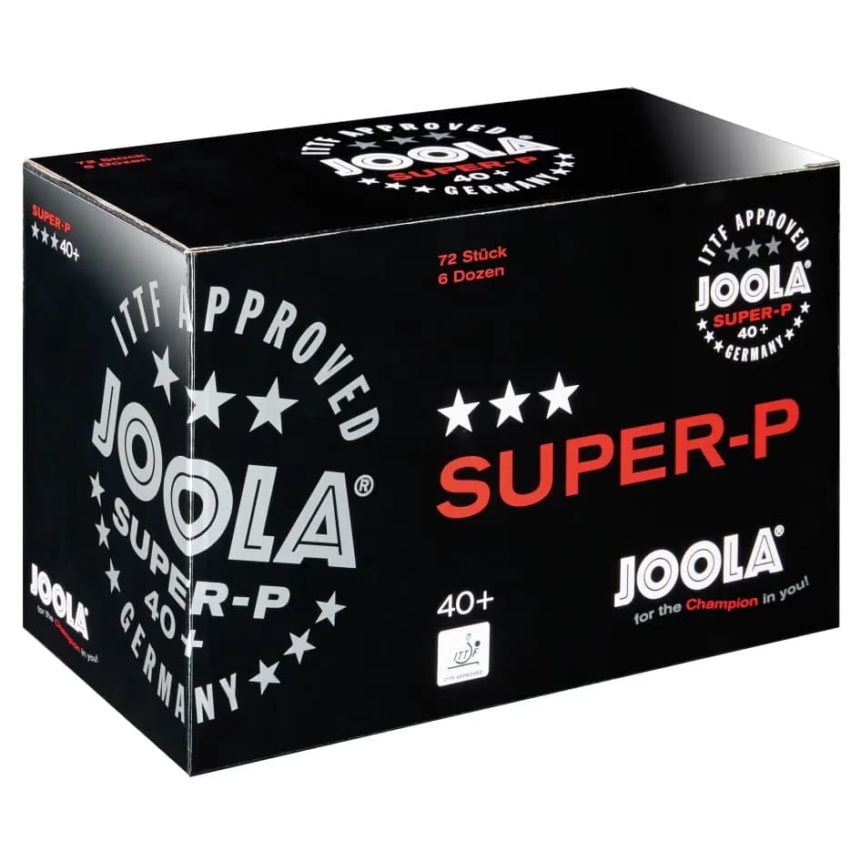 Pelota de tenis de mesa Joola Super-P (x72)