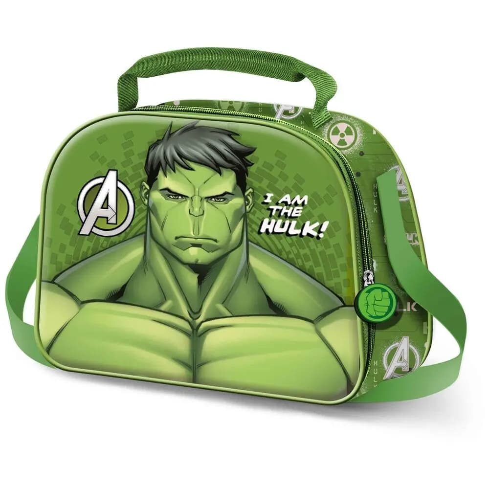 Bolsa de almuerzo infantil Karactermania Marvel Hulk Rage 3D