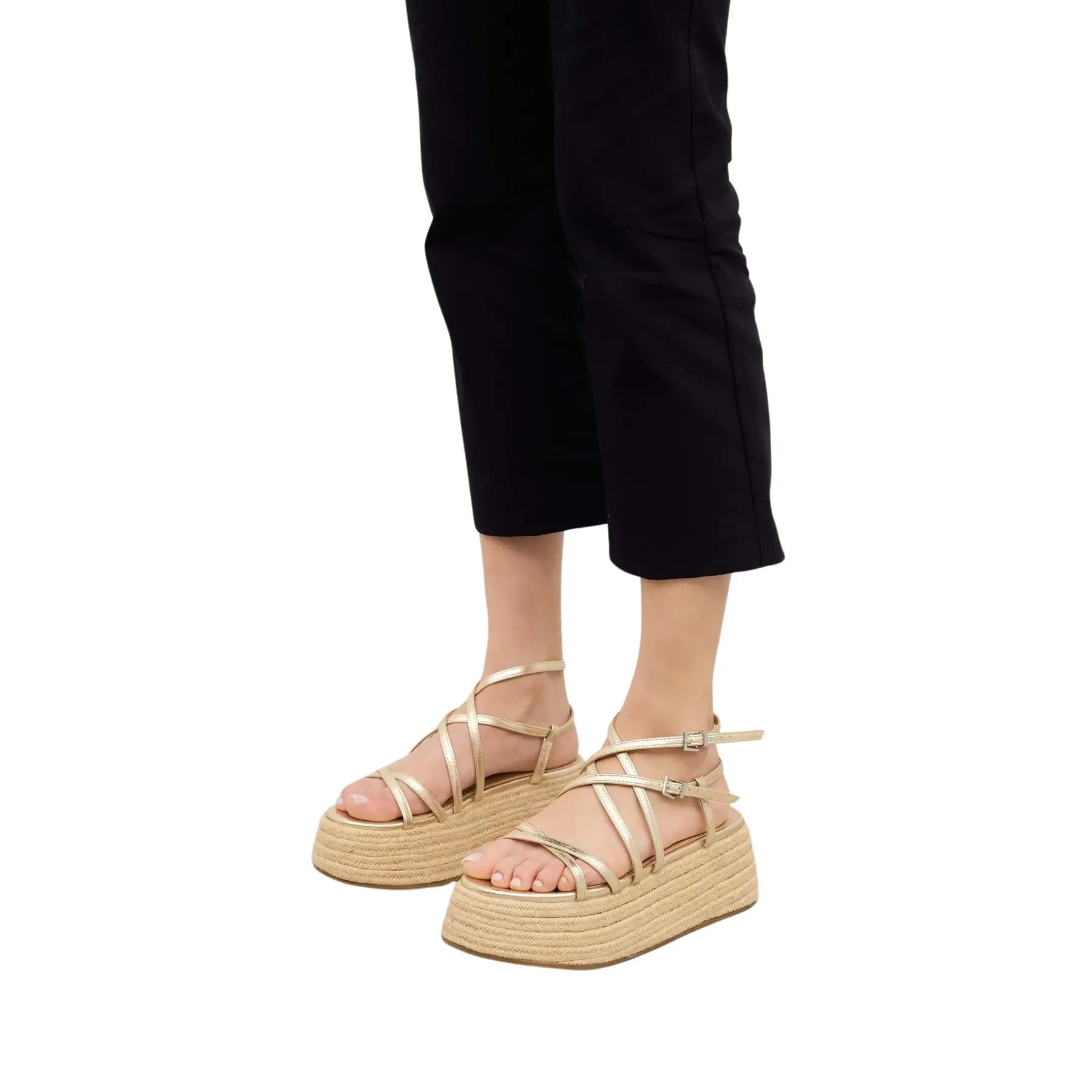Sandalias de cuña para mujer Mim Shoes Zahara