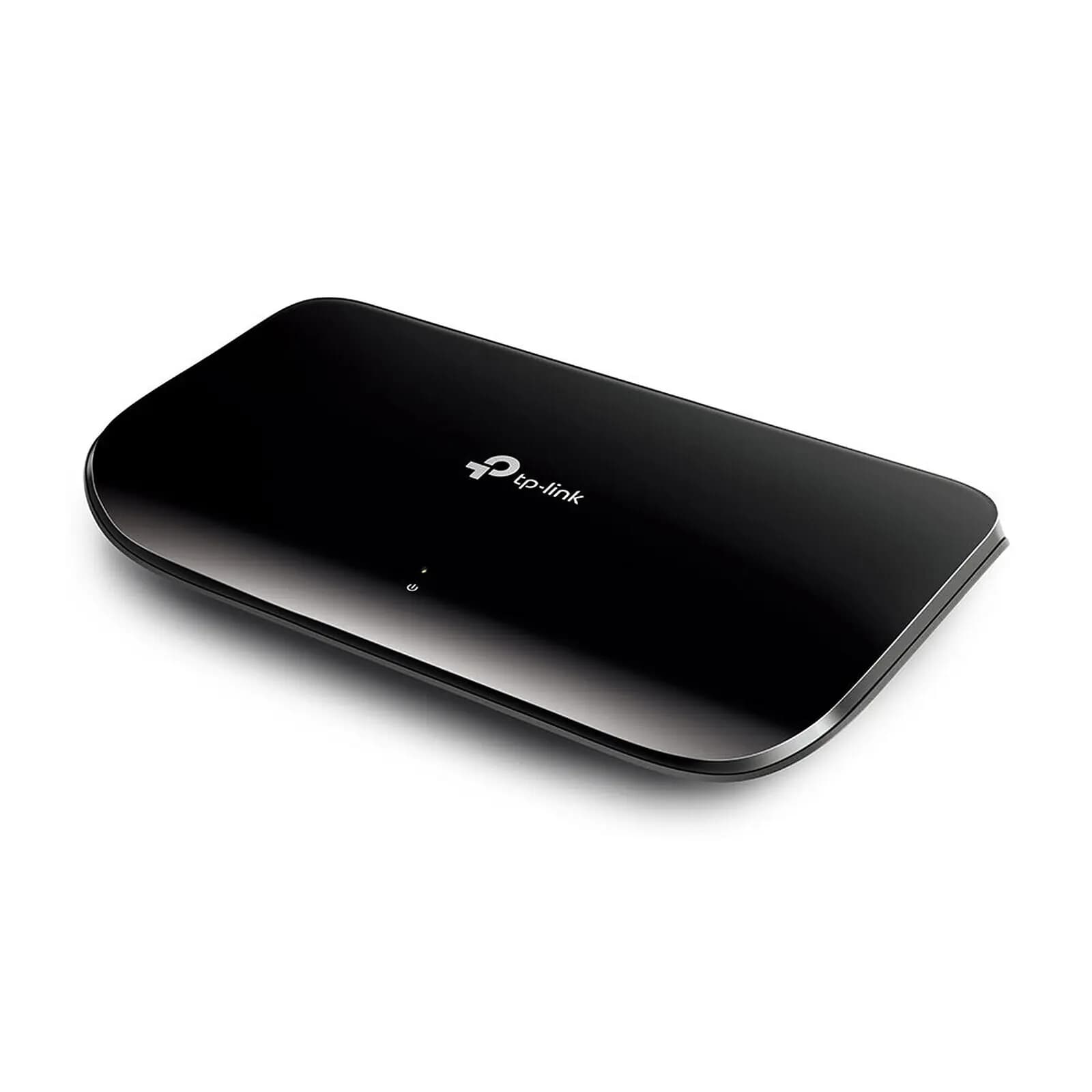 Switch de escritorio Gigabit 8 puertos - 8x 10/100/1000MBit/s - Puertos RJ45 - carcasa de plástico - V6.0 Tp-Link 18x9x2,55 cm