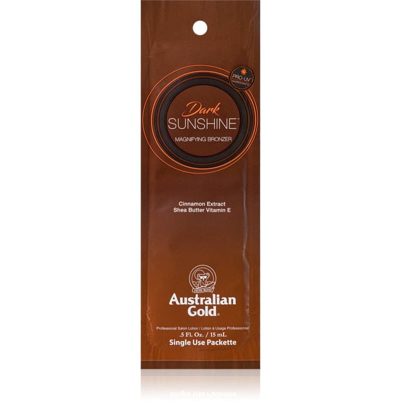 Australian Gold Dark Sunshine Magnifying Bronzer Bronceador para rostro y cuerpo 15 ml