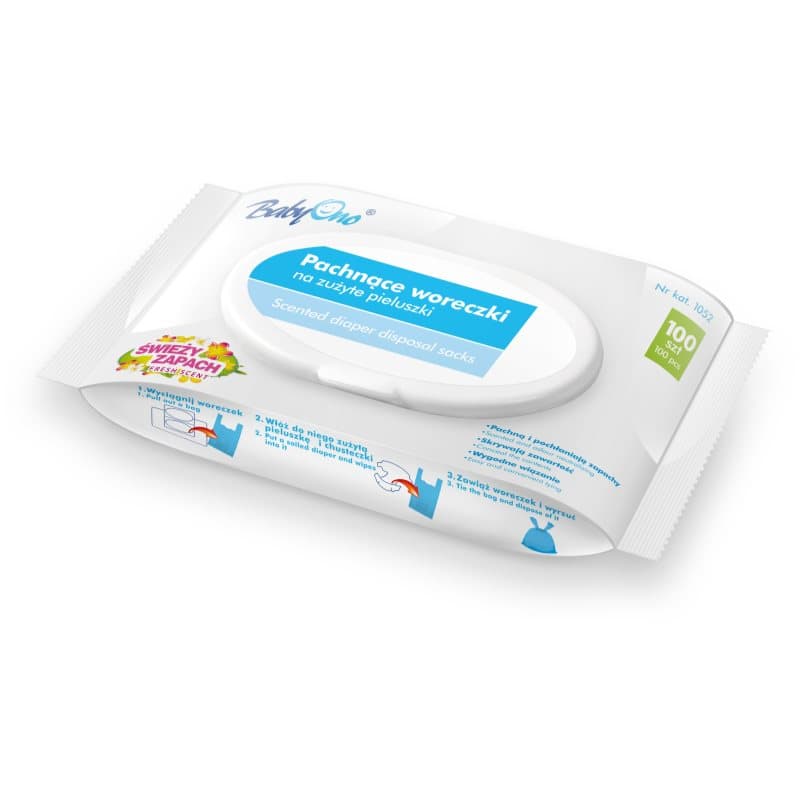 BabyOno Take Care bolsas para pañales 100 ud