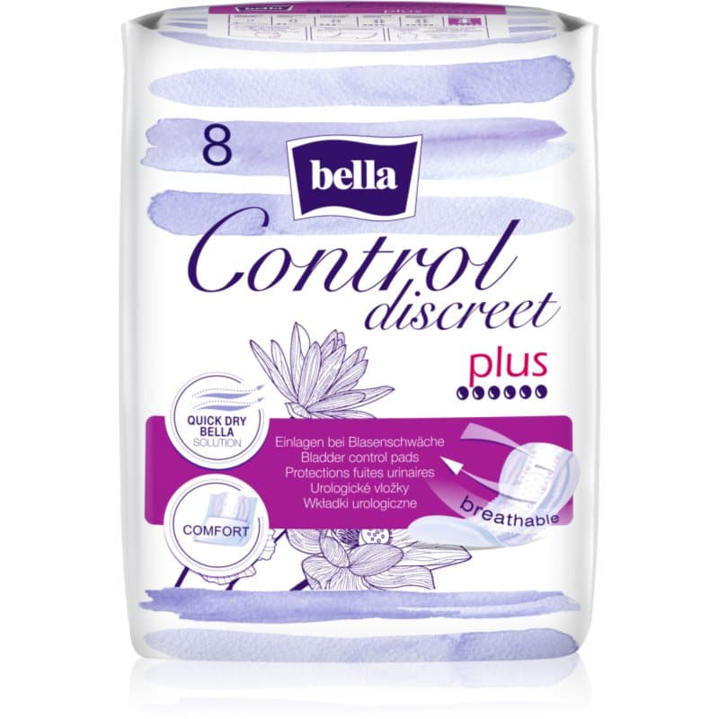 BELLA Control Discreet Plus compresas para la incontinencia 8 ud