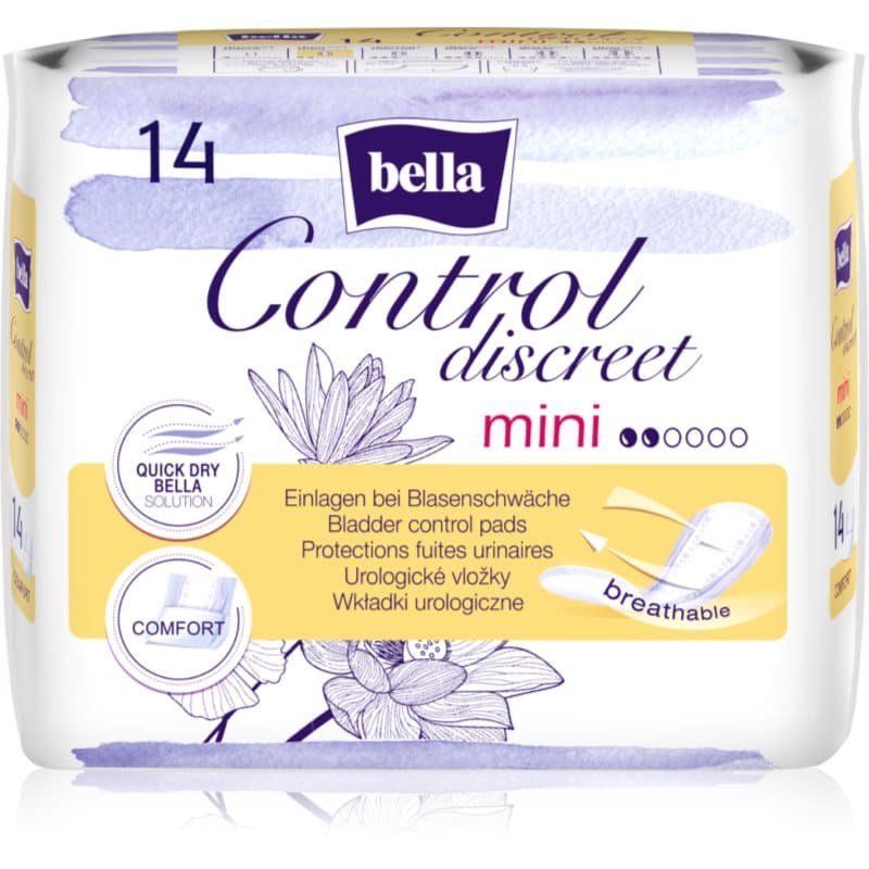 BELLA Control Discreet Mini compresas para la incontinencia 14 ud