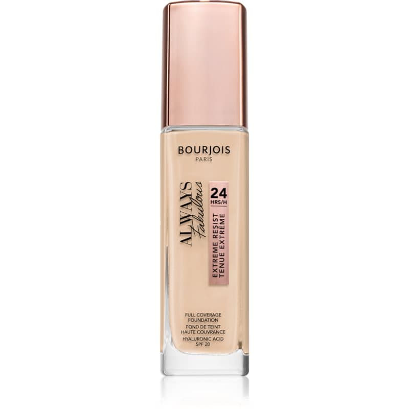 Bourjois Always Fabulous maquillaje de larga duración SPF 20 tono 120 Ivoire Clair 30 ml