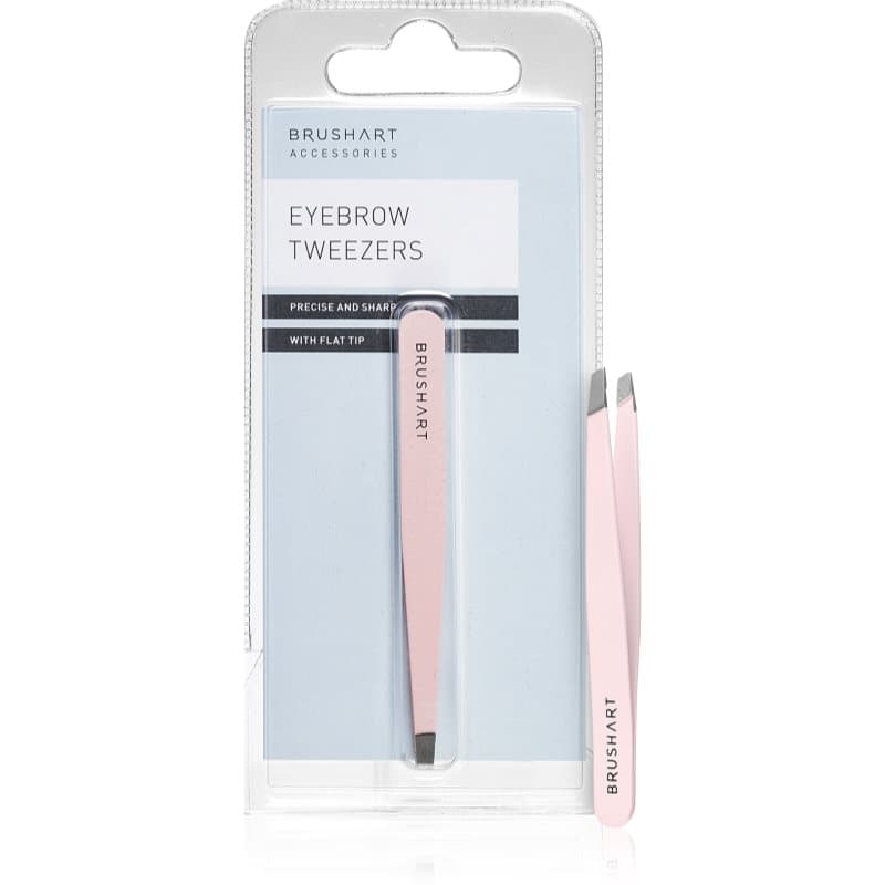 BrushArt Accessories Eyebrow tweezers pinzas Pink 1 ud