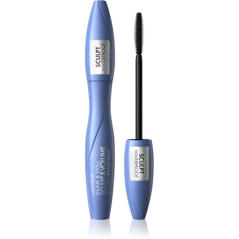 Catrice Glam & Doll Sculpt & Volume máscara de pestañas a prueba de agua para curvar y dar volumen negro 10 ml