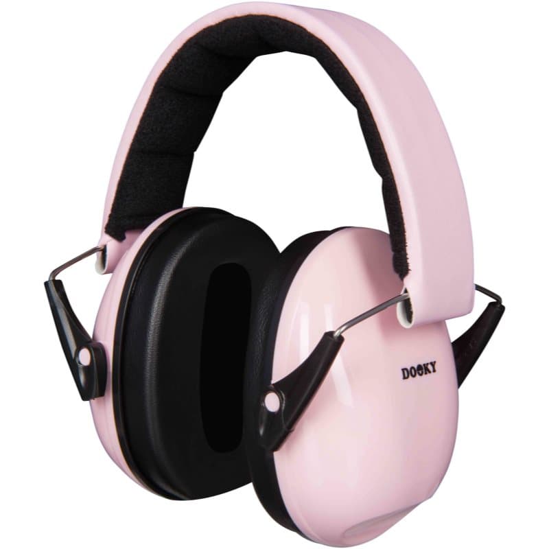 Dooky Baby Ear Protection JUNIOR 36m+ protectores auditivos para niños Pink 1 ud