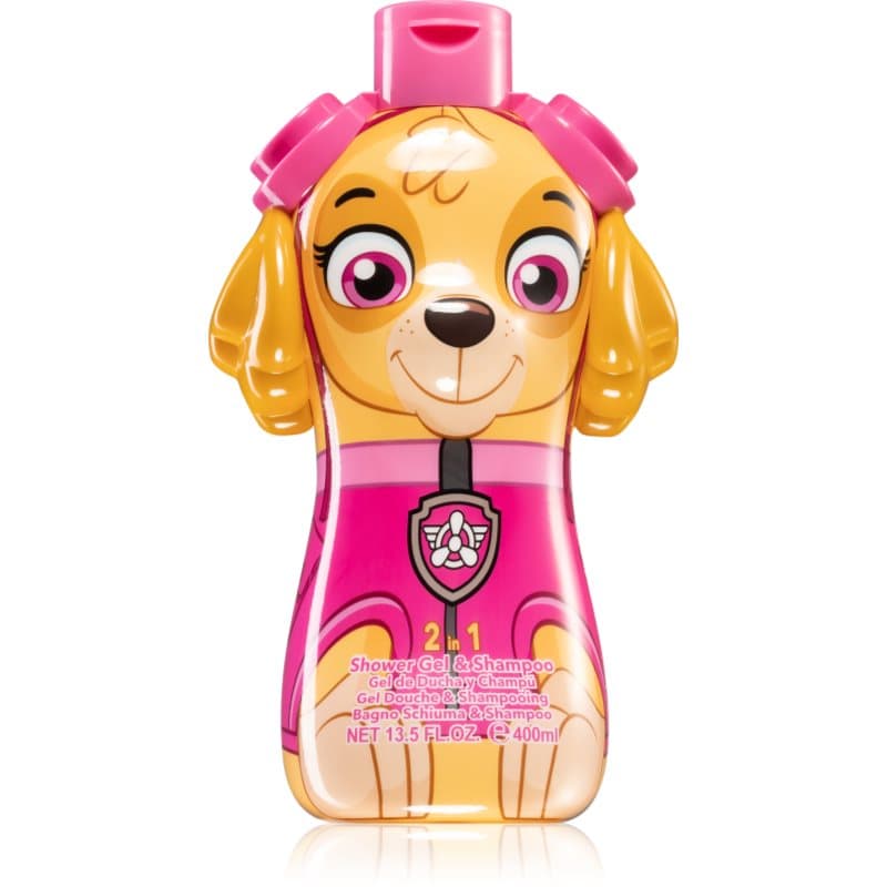 Nickelodeon Paw Patrol Sky gel de ducha y champú 2en1 para niños 400 ml
