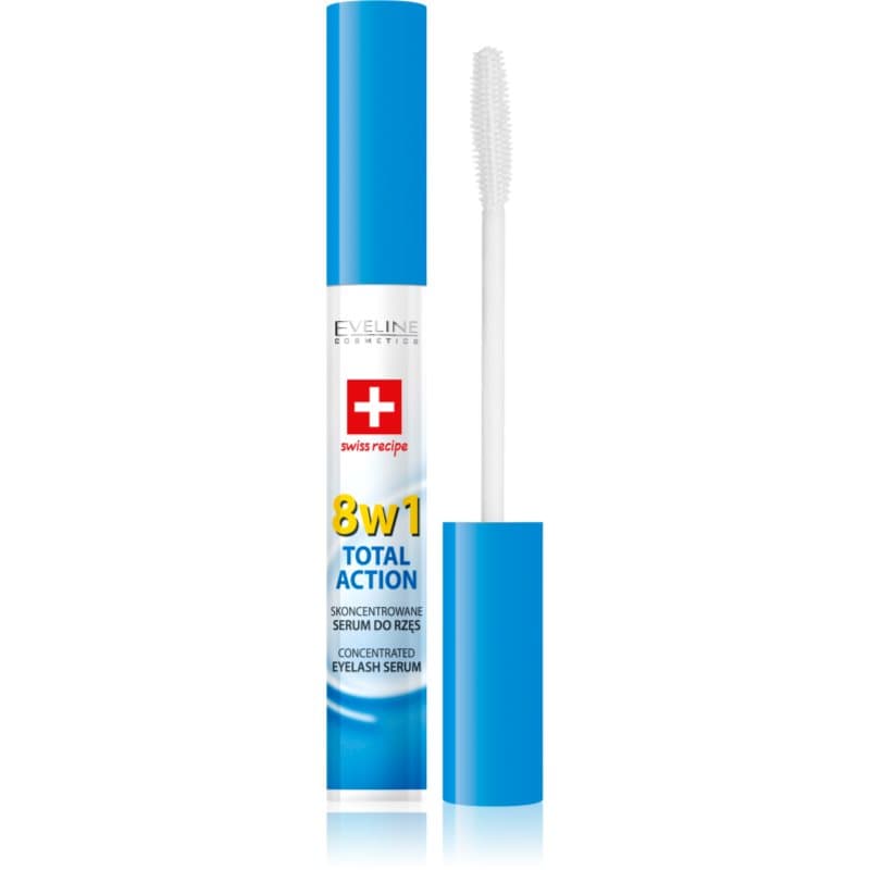 Eveline Cosmetics Total Action serum para pestañas 8 en 1 10 ml