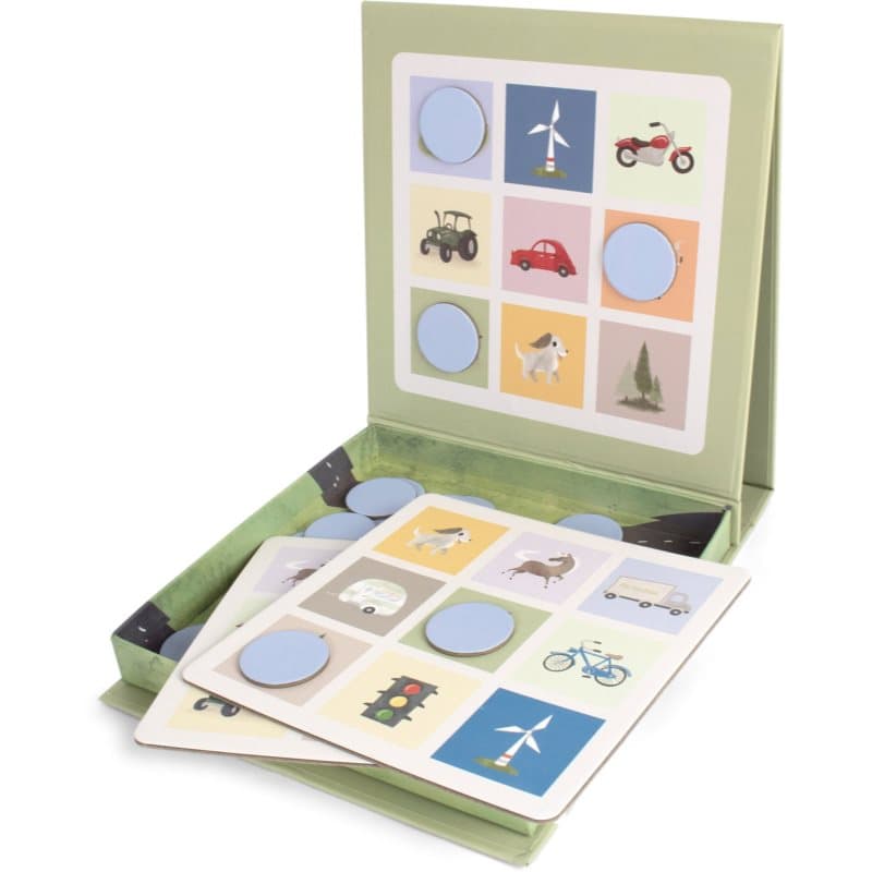 FILIBABBA Magnetic Game Road Trip Bingo tabla magnética 1 ud