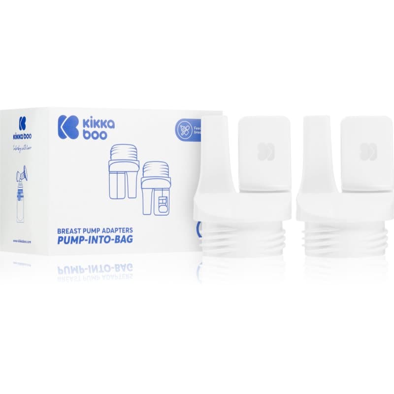Kikkaboo Breast Pump Adapters Pump Into Bag adaptador 2 ud