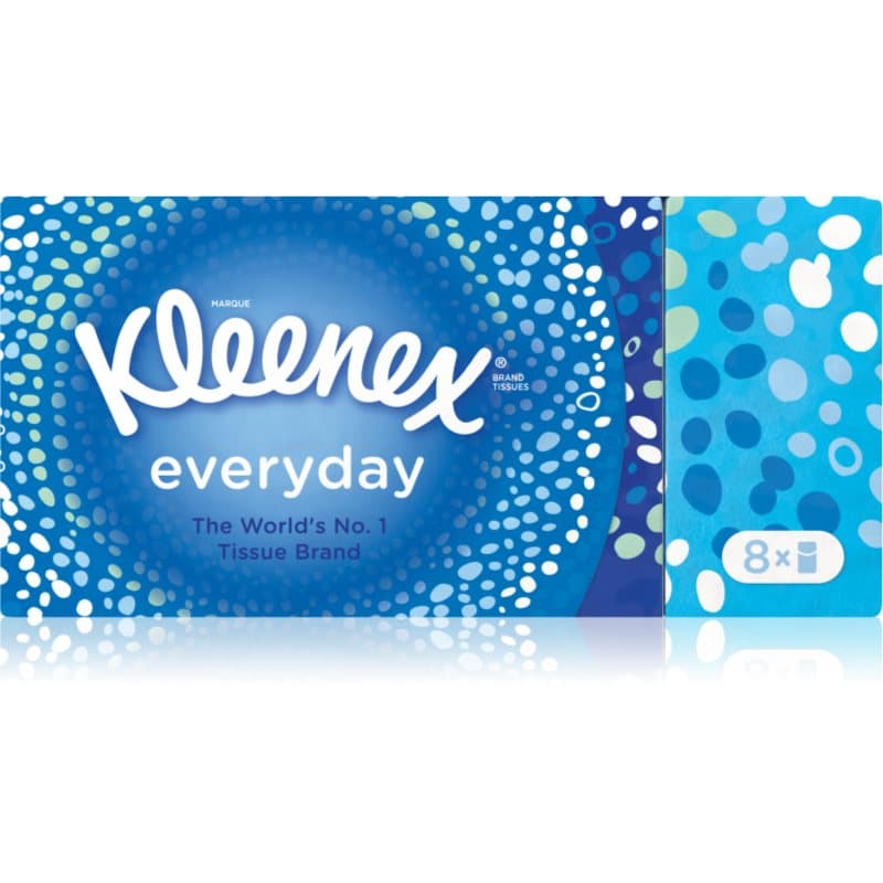 Kleenex Everyday pañuelos de papel 8x9 ud