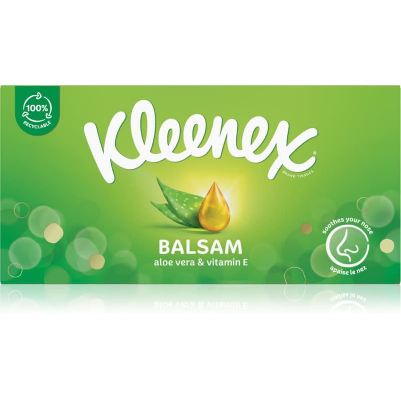 Kleenex Balsam Box pañuelos de papel 64 ud