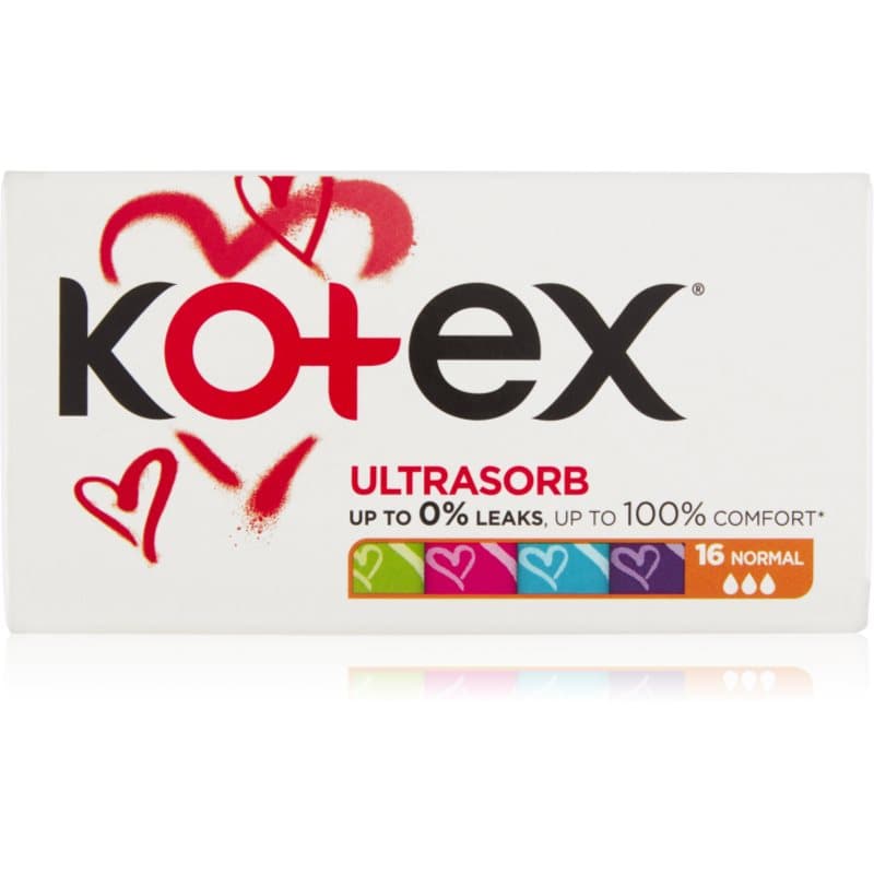 Kotex Ultra Sorb Normal tampones 16 ud