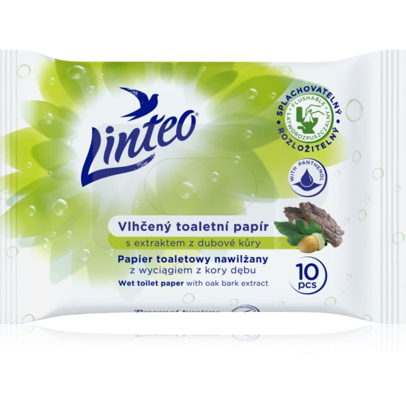 Linteo Wet Toilet Paper papel higiénico húmedo 10 ud
