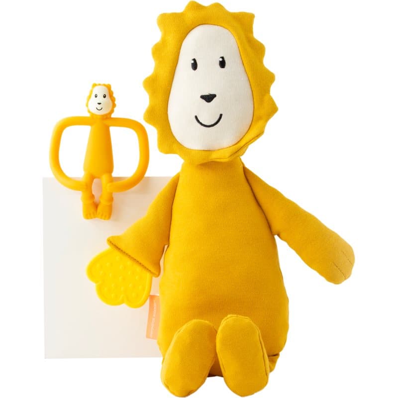 Matchstick Monkey Teething Gift Set 3m+ mordedor +juguete Lion 1 ud