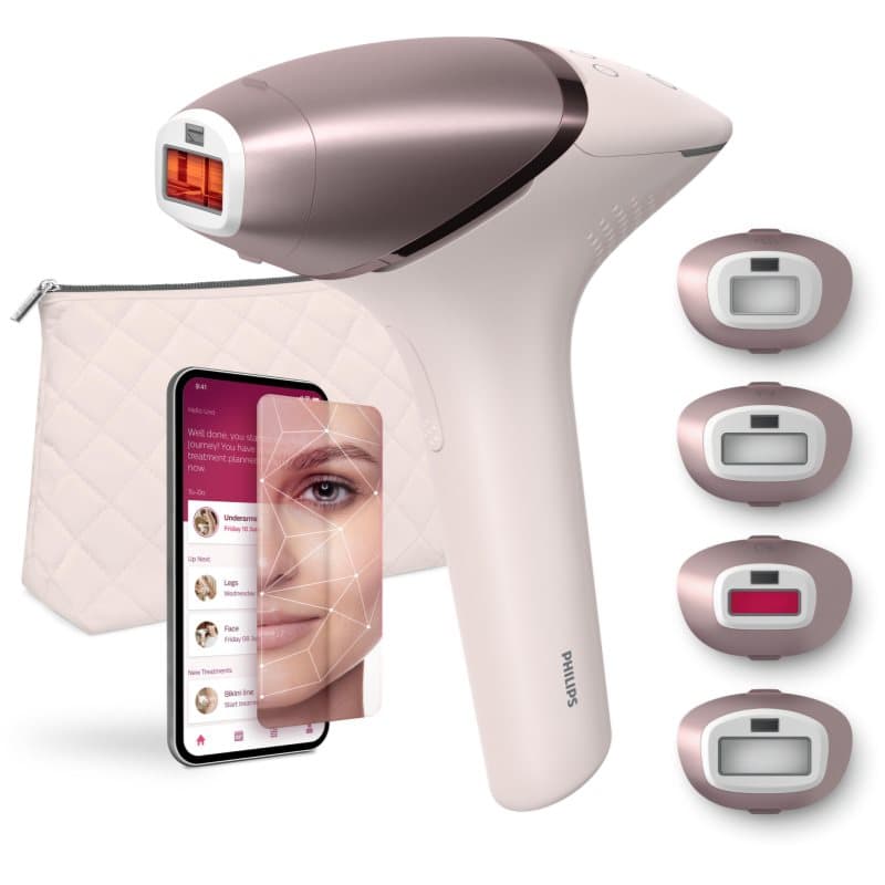Philips Lumea Series 9900 SkinAI IPL BRI977/00 depiladora IPL para cuerpo, rostro y línea del bikini 1 ud
