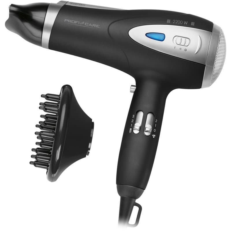 ProfiCare HTD 3113 secador de pelo Black 1 ud