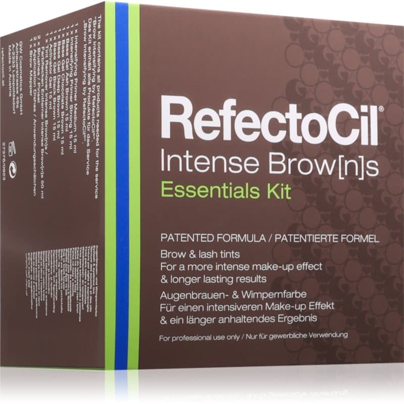 RefectoCil Intense Brow[n]s Essentials Kit kit para pestañas y cejas