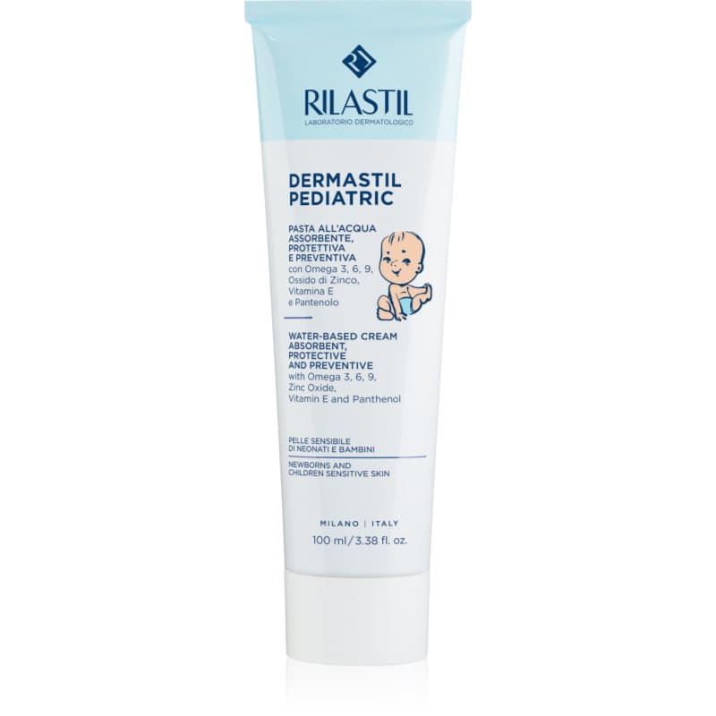 Rilastil Dermastil Pediatric crema protectora contra la irritación de pañal 100 ml