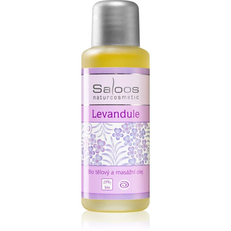 Saloos Bio Body And Massage Oils Lavender aceite corporal para masaje 50 ml