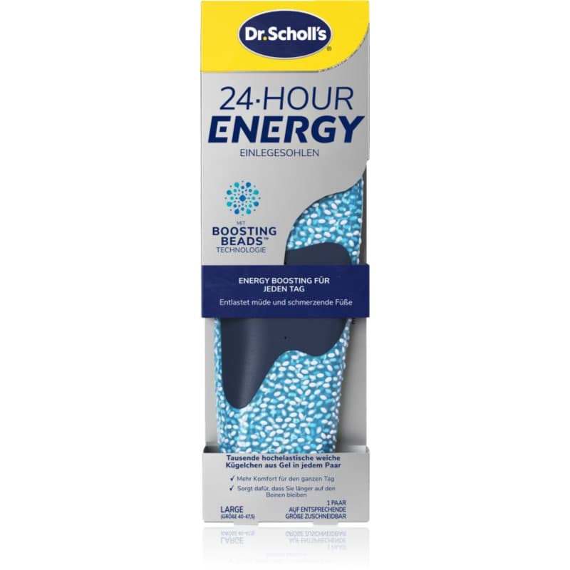 Scholl Dr. Scholl's 24 Hour Energy plantillas para zapatos talla L 1 par