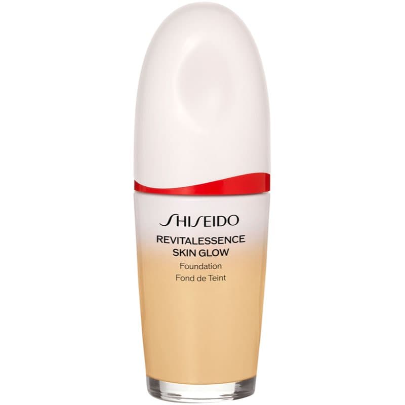 Shiseido Revitalessence Skin Glow Foundation maquillaje ligero con efecto iluminador SPF 30 tono Sand 30 ml