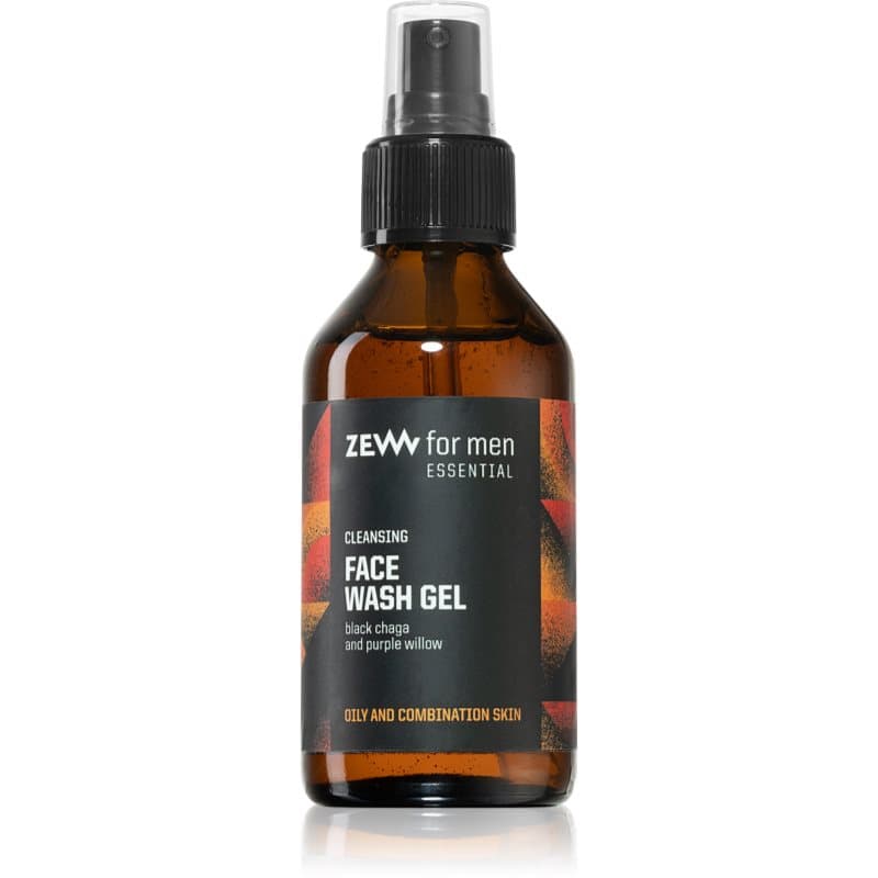 Zew For Men Essential Face Wash Gel gel limpiador para pieles grasas y mixtas para hombre 100 ml