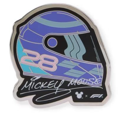 Pin casco Mickey Mouse lanzamiento limitado Disney x Fórmula 1 Velocity