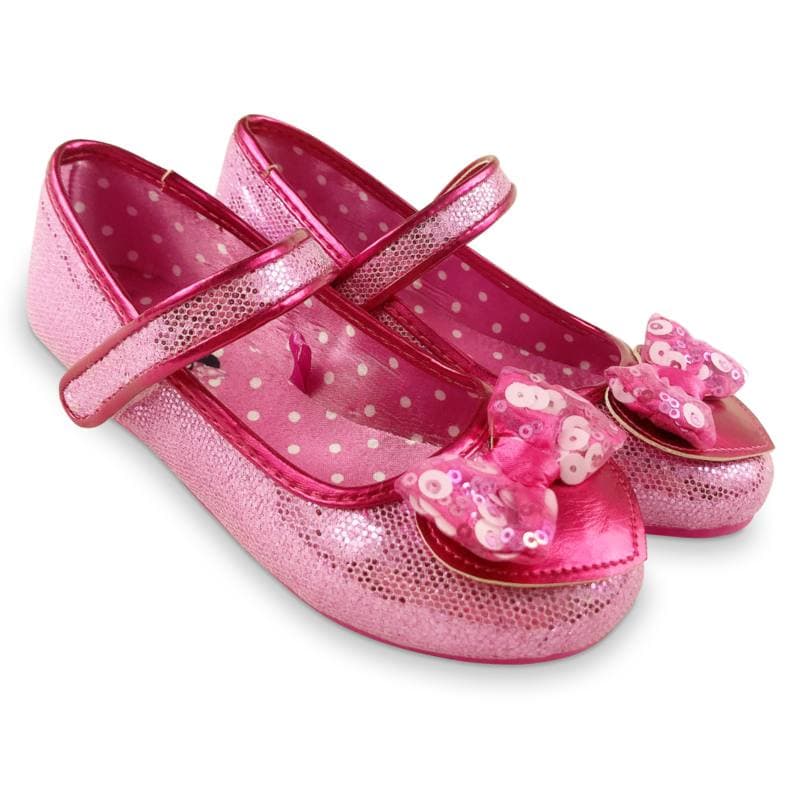 Zapatos para disfraz infantil rosa Minnie Mouse,