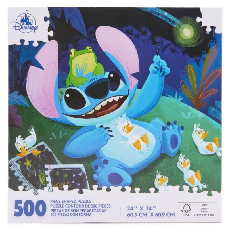 Puzle Stitch y patitos, Lilo y Stitch (500 piezas)