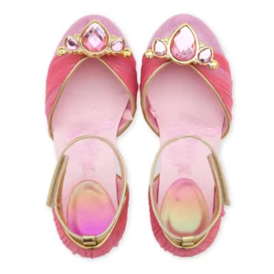 Zapatos infantiles disfraz Aurora, La Bella Durmiente