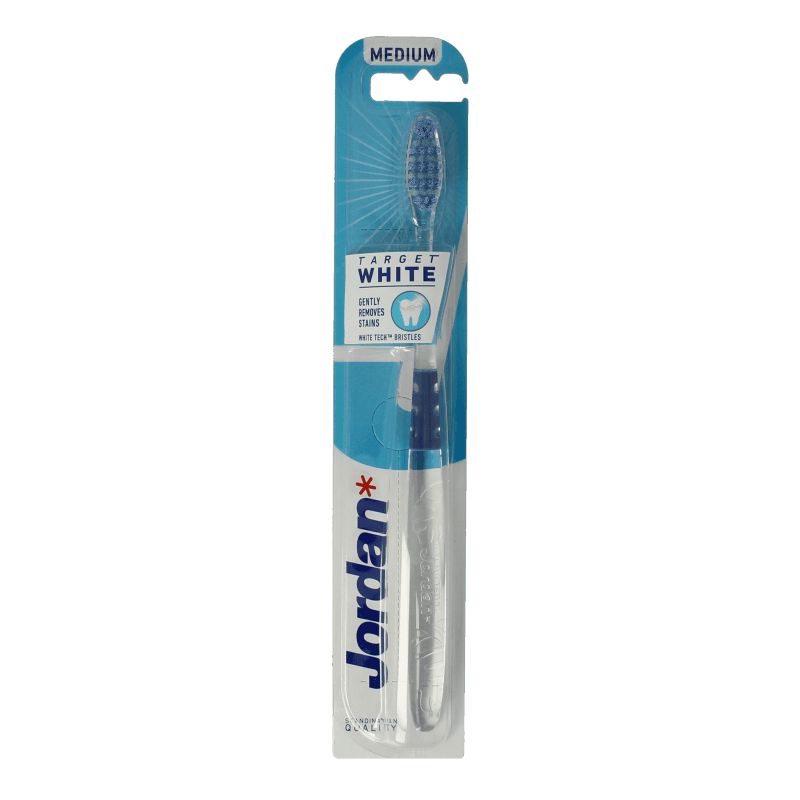 Jordan Cepillo de dientes Jordan Target White medio 1 unidad