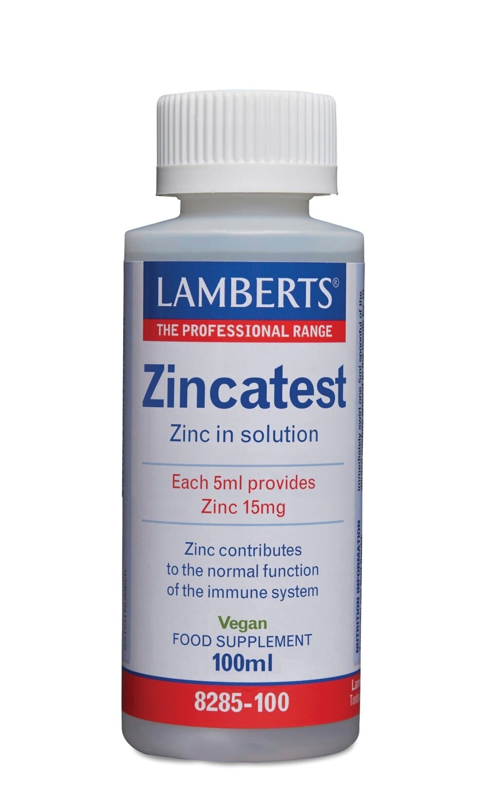 Lamberts Zincatest 100 mililitros