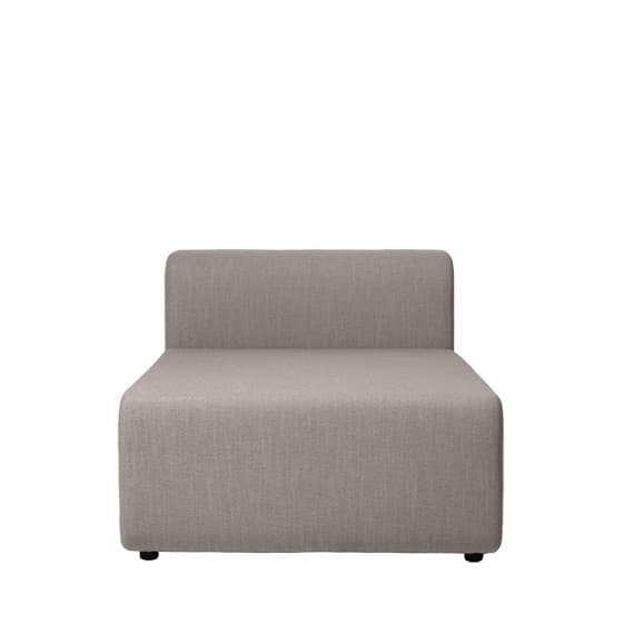 Broste Copenhagen Chaise longue módulo lagoon - latte
