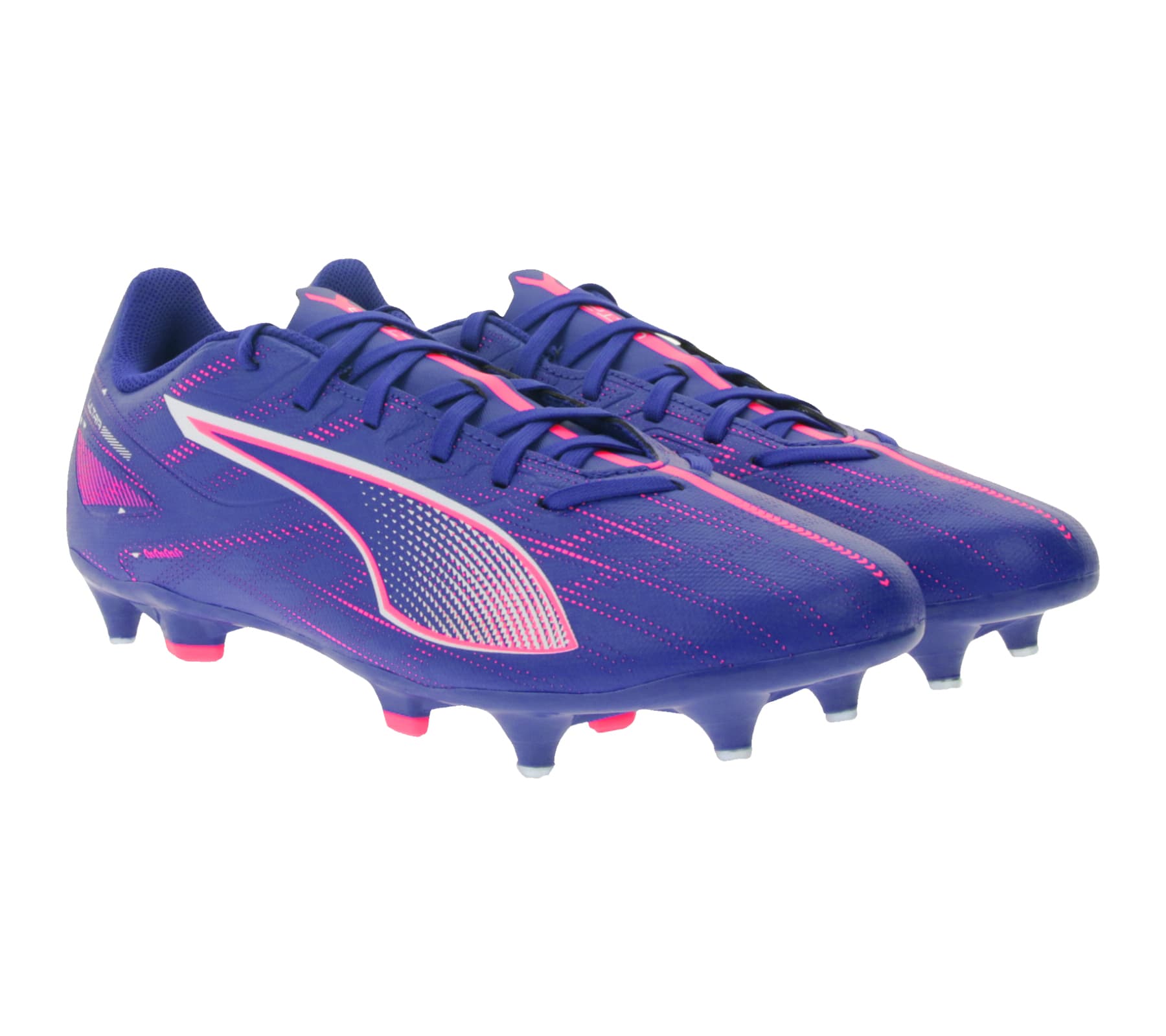 Botas de fútbol PUMA ULTRA 5 PLAY MxSG con cordones y tacos metálicos fijos, zapatillas de entrenamiento, zapatillas deportivas, zapatillas con